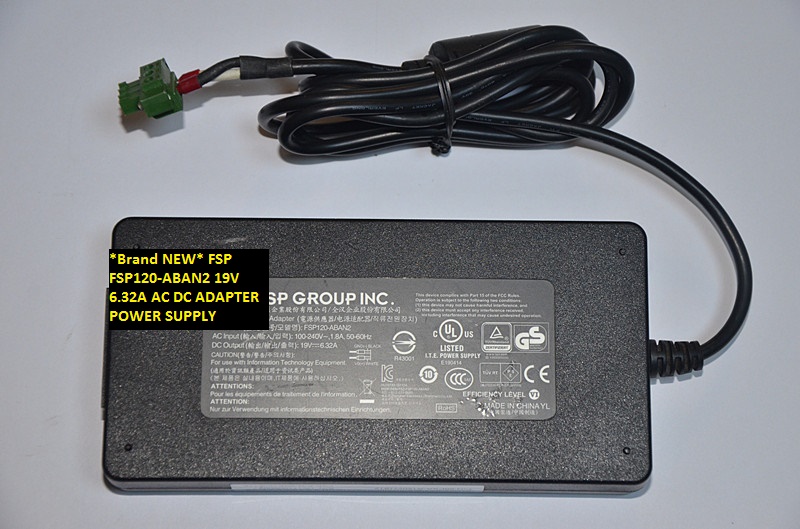 *Brand NEW* FSP FSP120-ABAN2 19V 6.32A AC DC ADAPTER POWER SUPPLY